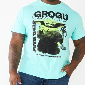 Big & Tall Star Wars The Mandalorian Grogu Tee Size 3XLT NWT